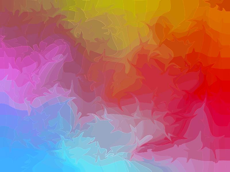 Free Stock Photo: Vivid blue, red and yellow strokes as colorful abstract background