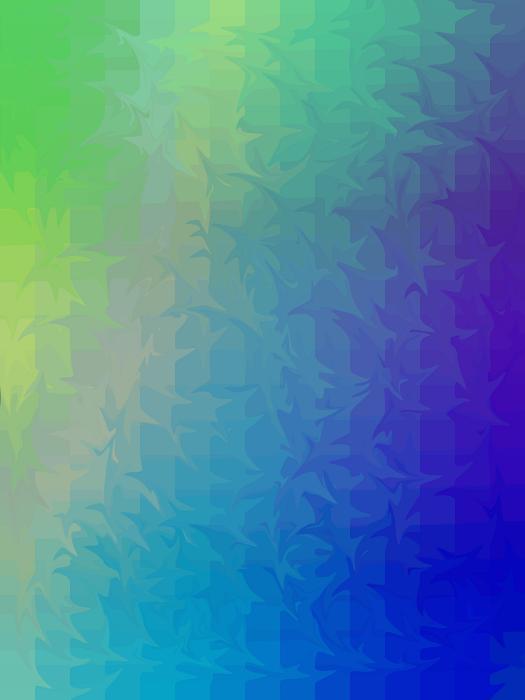 Free Stock Photo: Curved colorful gradient. Illustration in Green and blue colors