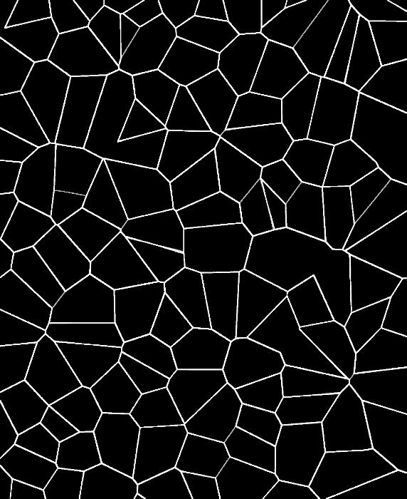 Free Stock Photo: Black and white geometrical illustration of fractured surface