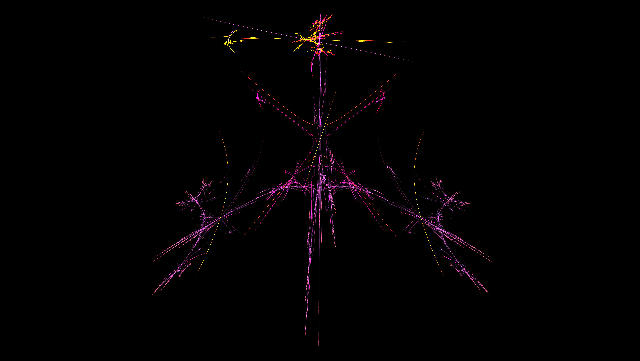 Free Stock Photo: pink symmetric and asymmetrical strokes