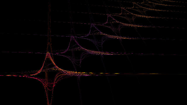 Free Stock Photo: a repeating fractal waverform pattern