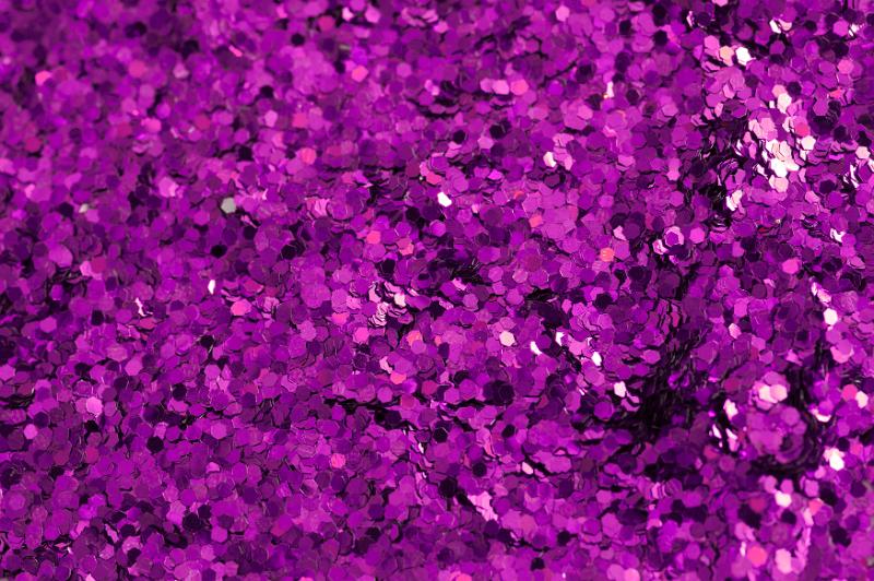 Free Stock Photo: A vivid coloured background of purple coloured sparkling glitter