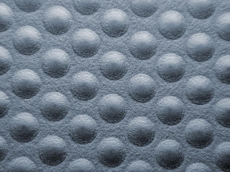 Free Stock Photo: Extreme close up of gray dimple texture surface background from rubber grip or shoe sole with copy space