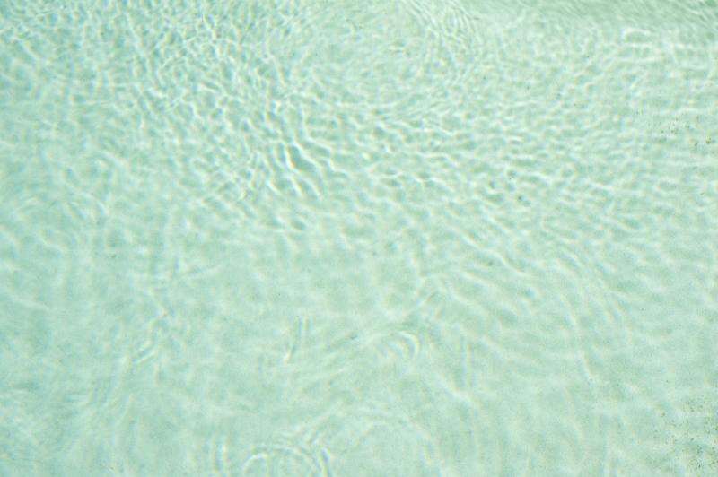 Free Stock Photo: interference patterns in a cyan blue water surface