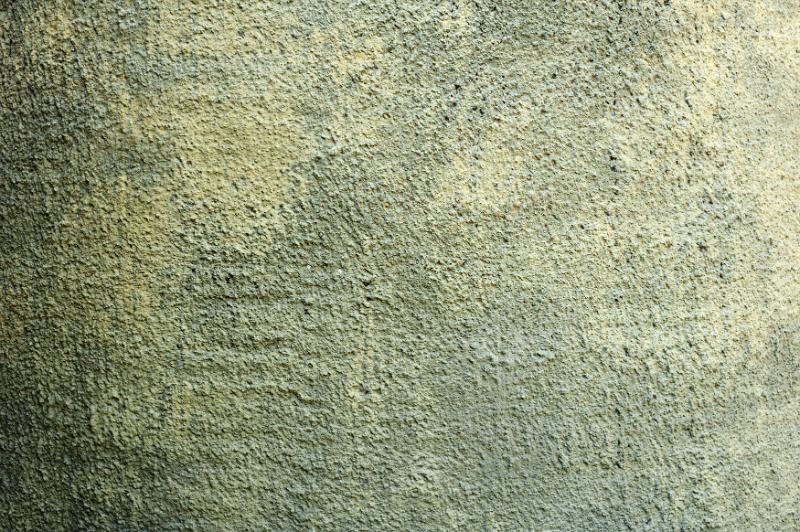 Free Stock Photo: Full frame close up on rough faded yellow round wall with gritty texture and copy space