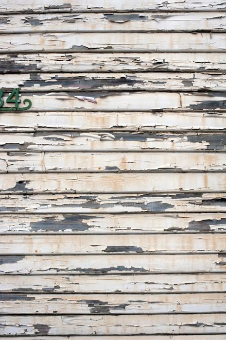 Free Stock Photo: exterior wall of a wooden house with flaked paint