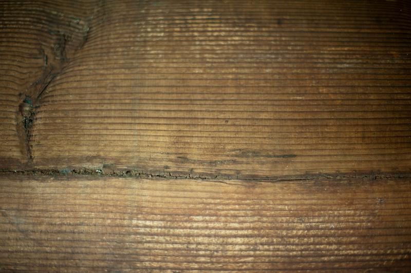 Free Stock Photo: a stained oregon pine wood beam also known and douglas fir