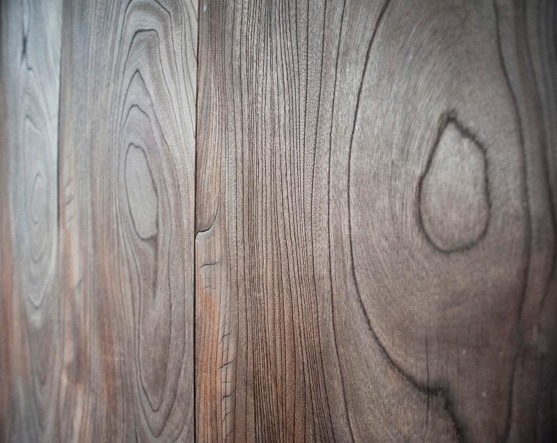 Free Stock Photo: large grain pattern of tangentially cut wood