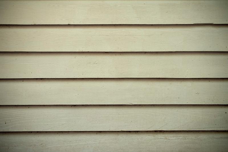 Free Stock Photo: painted wooden house cladding weatherboards