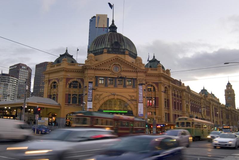 Free Stock Photo: Flinders Street Station in Melbourne, Australia