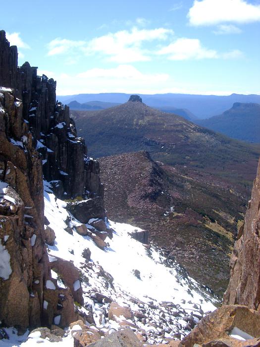 Free Stock Photo: a view of the tasmanian highland wilderness from the ascent of mount ossa