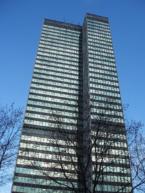Free Stock Photo: Euston Towers, and office building in londons Euston Road, england