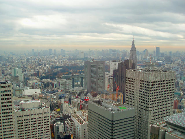 Free Stock Photo: modern office buildings of shinjuku, tokyo, kapan