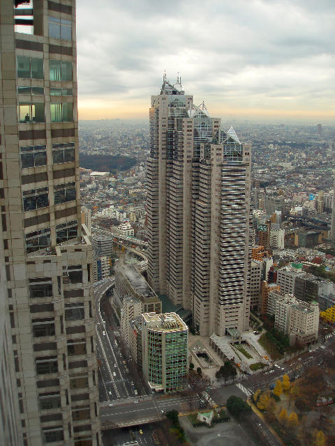 Free Stock Photo: view from tokyo metropolitan government building