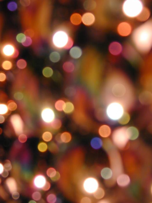 Free Stock Photo: Abstract Soft Focus Background Image of Blurred Festive Christmas Decorations and Lights