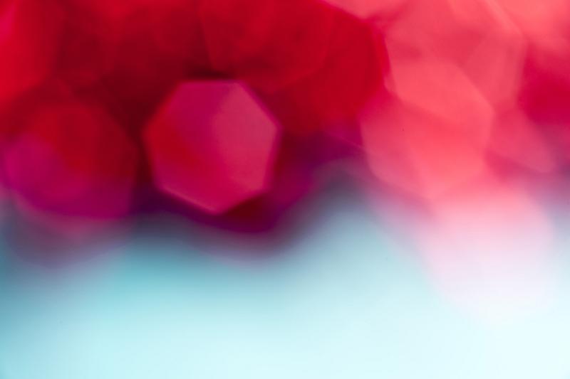 Free Stock Photo: Party red and blue background with deep bokeh low focus effect