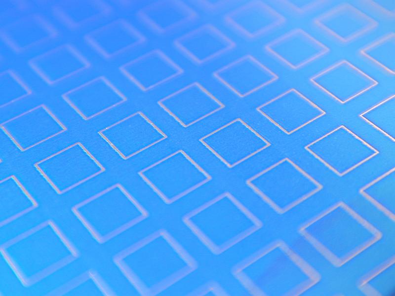 Free Stock Photo: a background of light blue with silvered squares inlayed