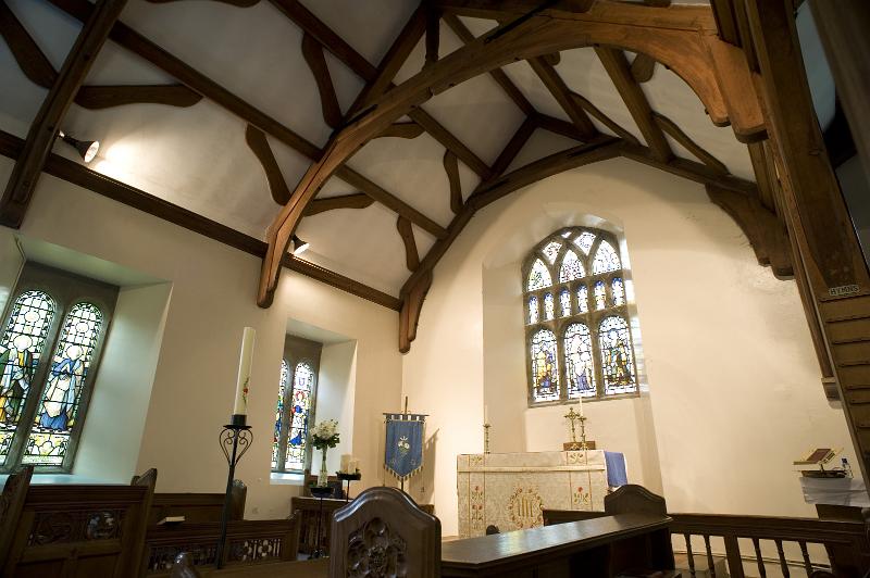 Free Stock Photo: the inside of a small english church