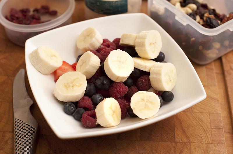 Free image of Healthy dessert of fresh fruit in a bowl