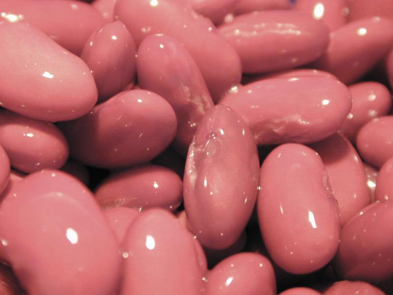 Free Stock Photo: Background texture of red kidney beans rich in protein for a healthy balanced diet