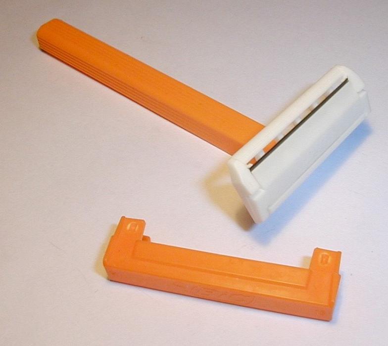 Free Stock Photo: a plastic disposable razor