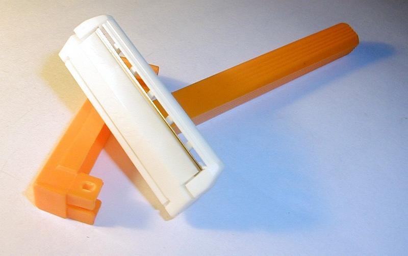 Free Stock Photo: a plastic disposable safety razor