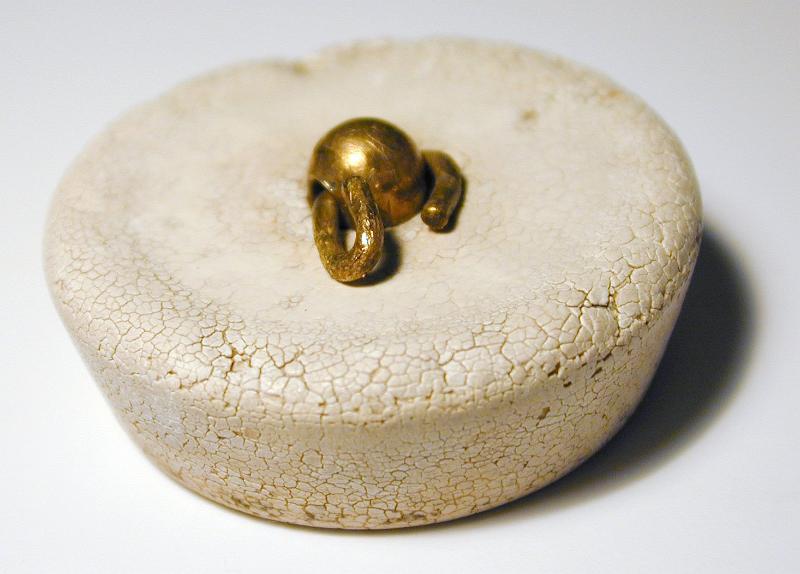 Free Stock Photo: an old bathroom sink stopper