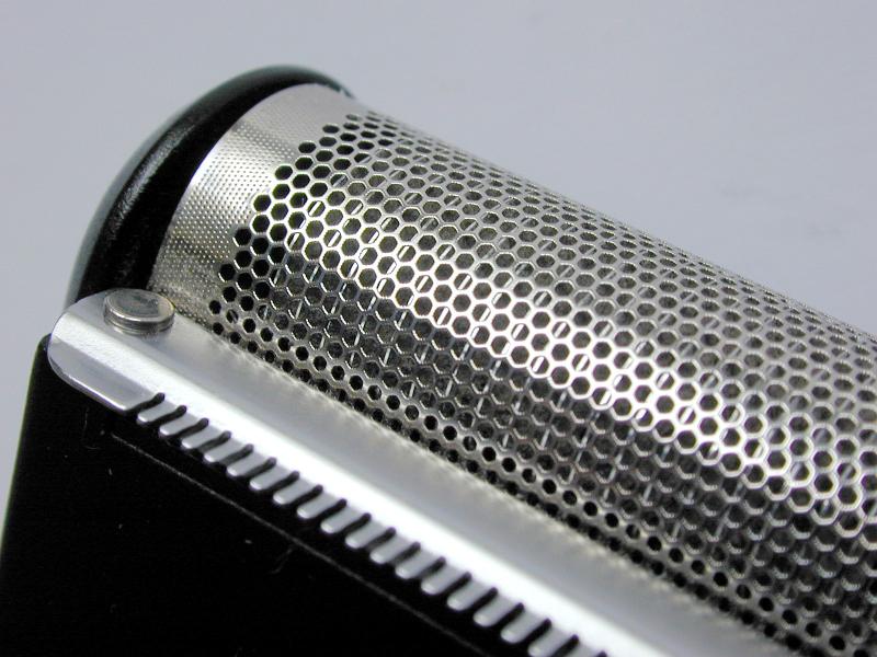 Free Stock Photo: close up on an electric shaver foil and beard trimmer