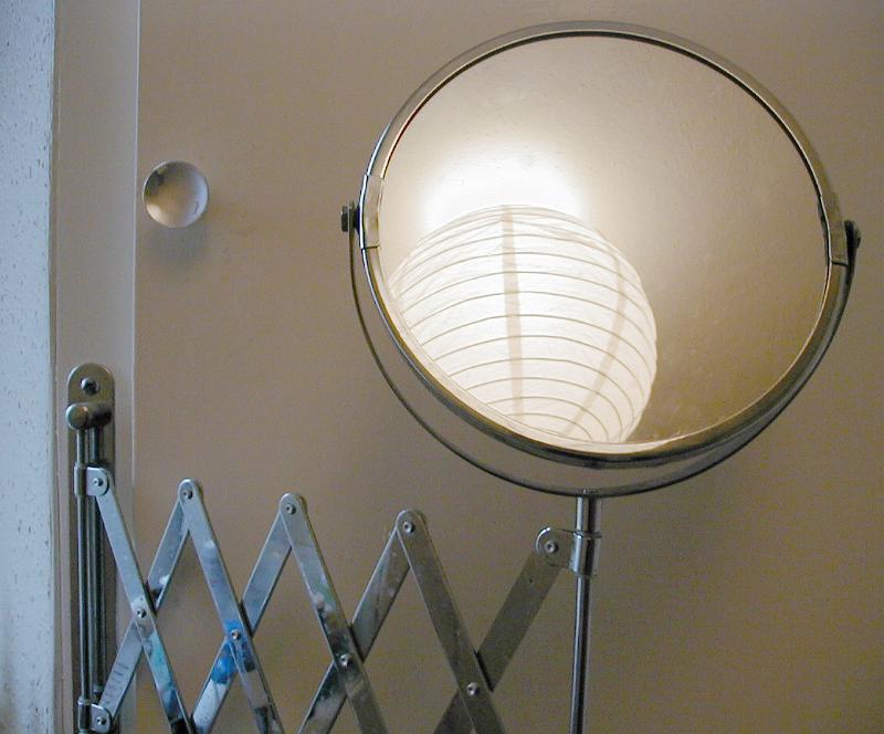 Free Stock Photo: details of a bathroom shaving mirror
