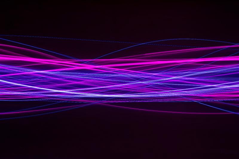 Free Stock Photo: a creative background of crosscrossing purple and blue sinusoid waves