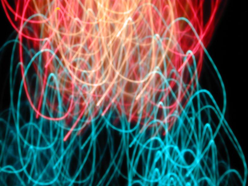 Free Stock Photo: diffuse colourful looping lightpainted background