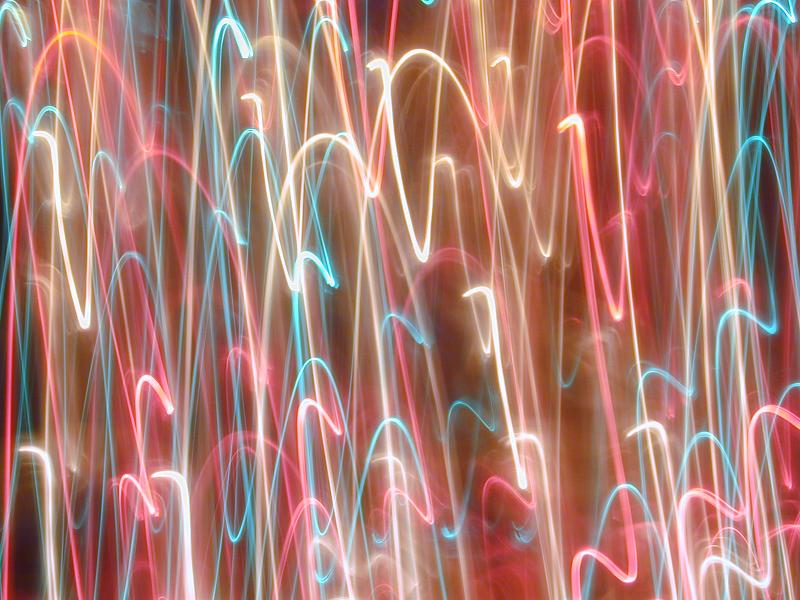 Free Stock Photo: a background of semi-repeating swirls of painted light