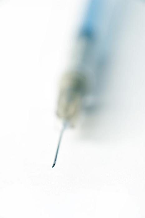 Free Stock Photo: a macro image of the tip of a medical hypodermic needle