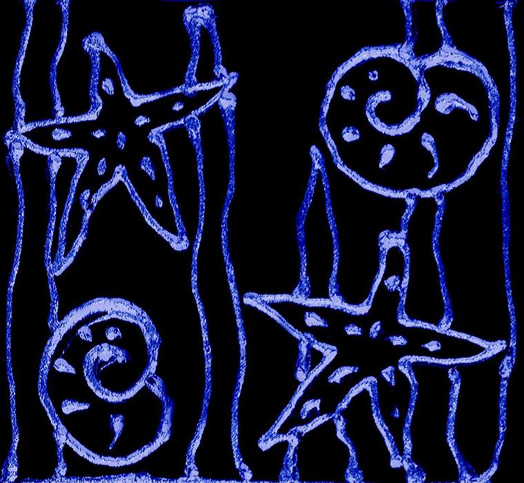 Download image of starfish design Free Stock Photo: graphic starfish design