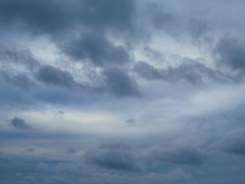 Free Stock Photo: a dark moody looking rain cloud sky