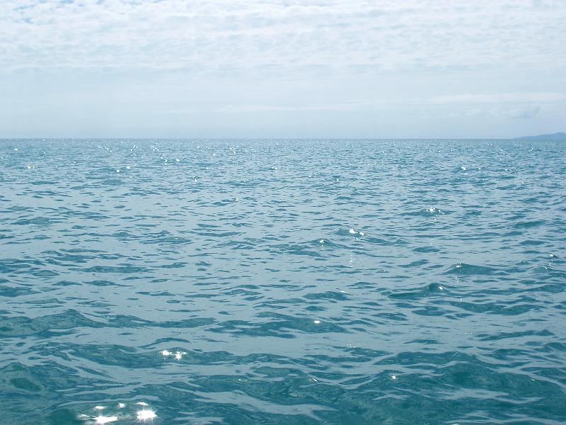 Free Stock Photo: ripples sparkling on a calm ocean