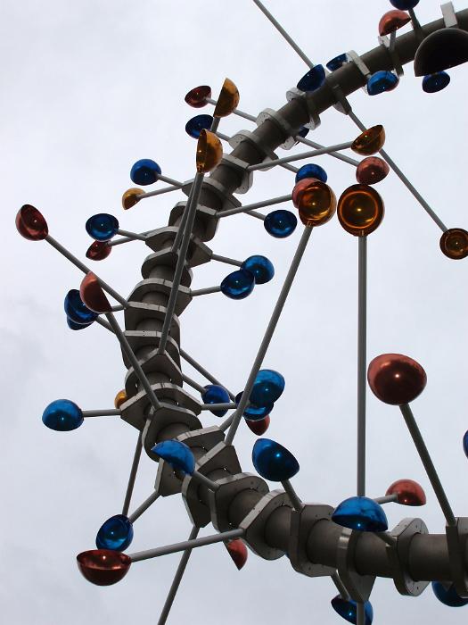 Free Stock Photo: a wind powered mobile sculpture in melbourne australia