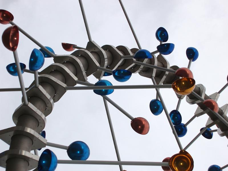Free Stock Photo: the blowhole, a kinetic wind sculpture, melbourne docklands, australia