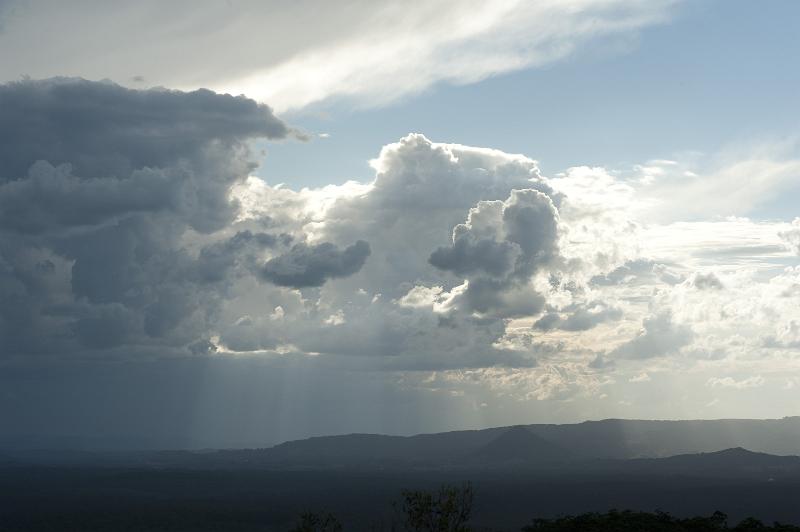 Free Stock Photo: menacing looking storm cloud taking over the horizon