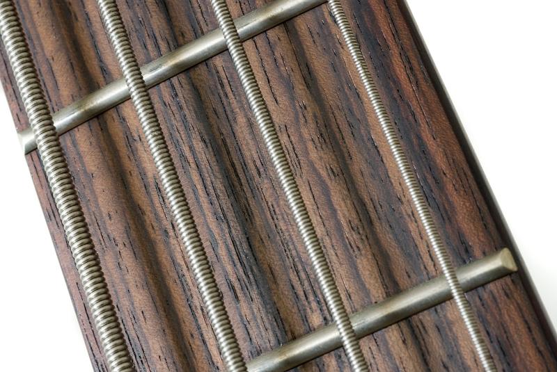 Free Stock Photo: close up on the strings of a bass guitar