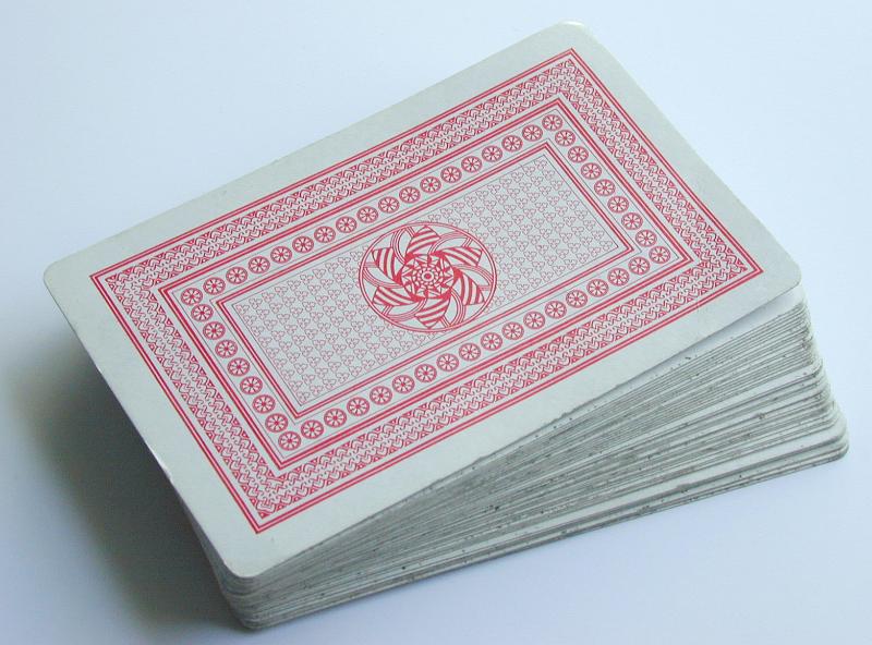 Free Stock Photo: a deck of playing cards