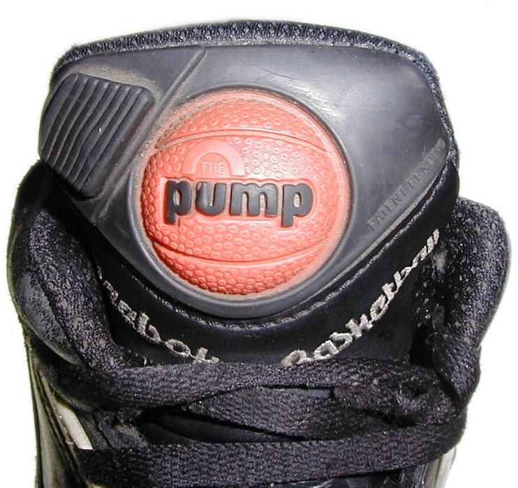 Free Stock Photo: close up on the front of a black basketball sneaker on a white background