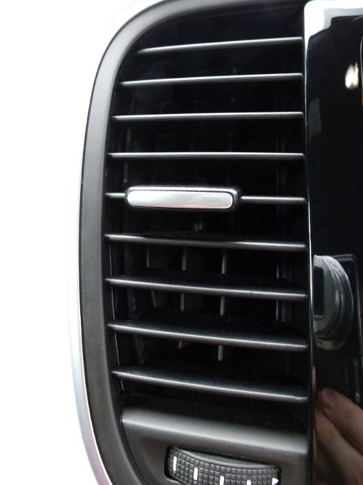 Free Stock Photo: Close up cropped photo of automobile vent hole.