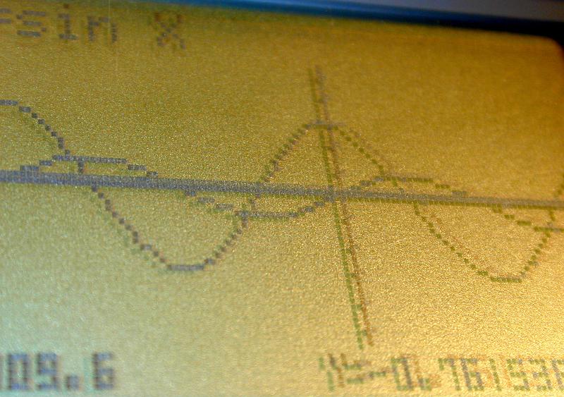 Free Stock Photo: A close up of a curved line graph on a digital monitor display.