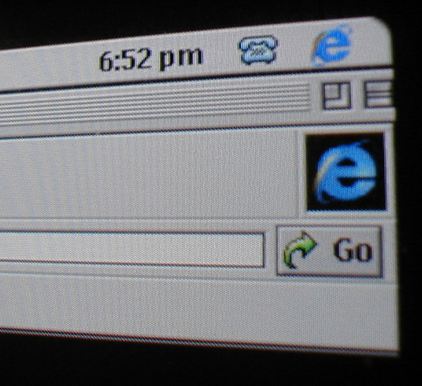 Free Stock Photo: A 1990's vintage web browser screen