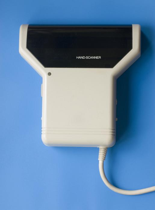 Free Stock Photo: a computer hand scanner input device
