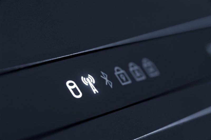 Free Stock Photo: indicator lights on a laptop, hard disk access and wireless network service