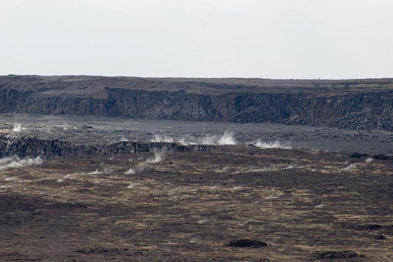 Free Stock Photo: steam escaping to the earths surface from hot rocks underground