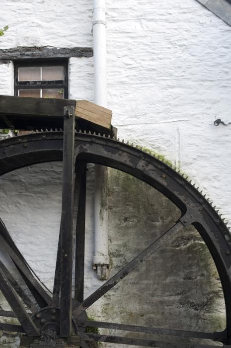Free Stock Photo: paddle wheel of an old water powered mill