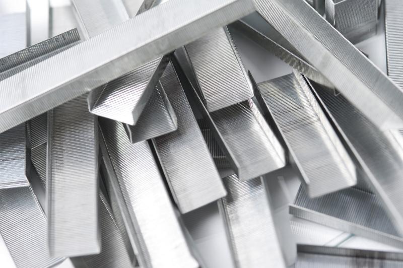 Free Stock Photo: Pile of staple strips - close up